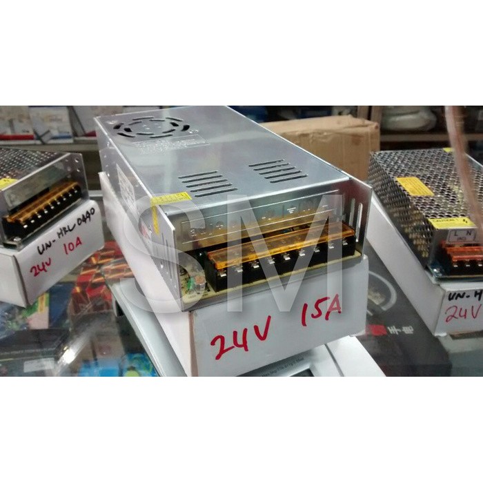 Power Supply Adaptor Switching 24V24 Volt 15A 15 Ampere