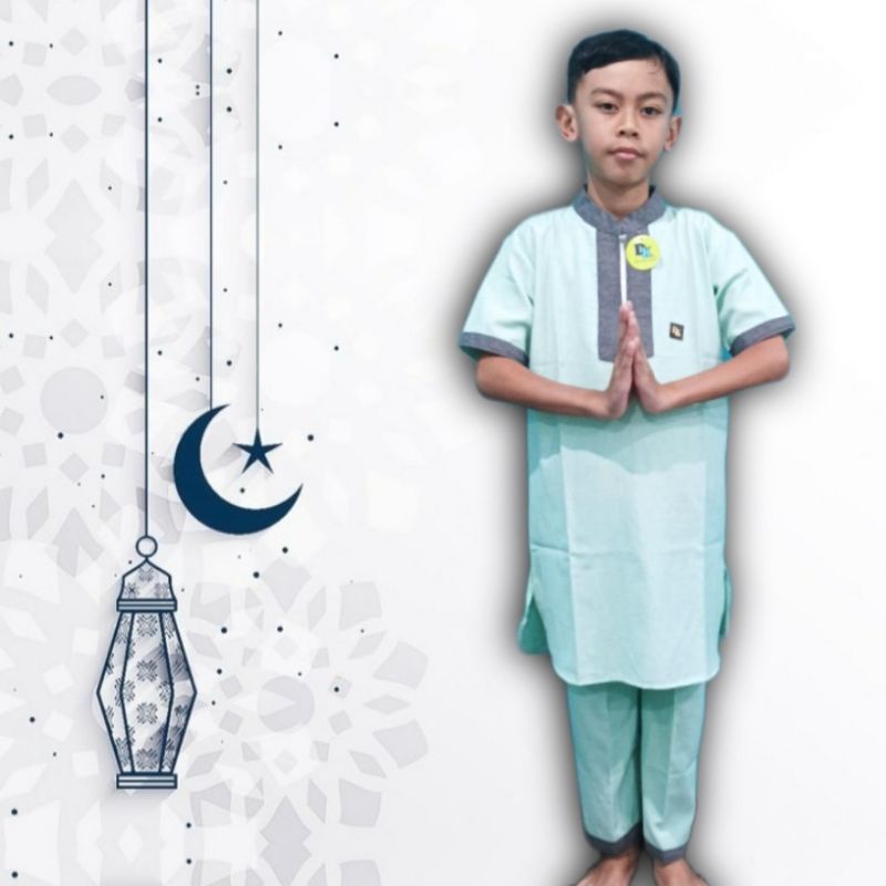 Stelan koko anak laki-laki Koko anak Oxford Baju koko anak