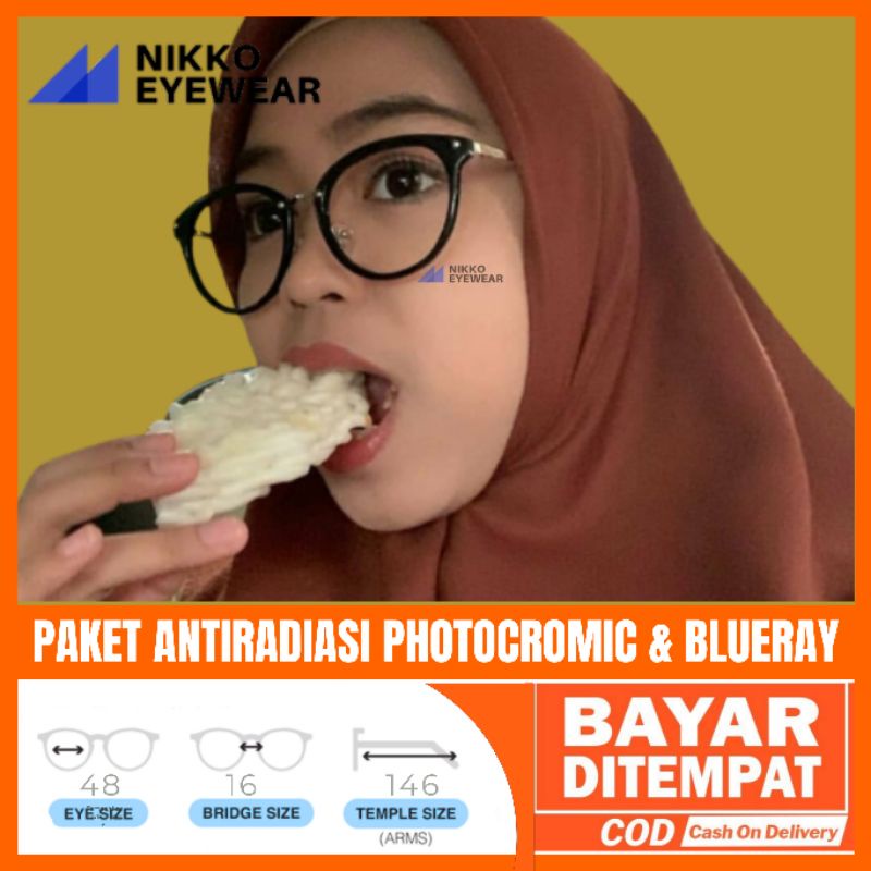 Frame Kacamata 2473 , Lensa Photocromic