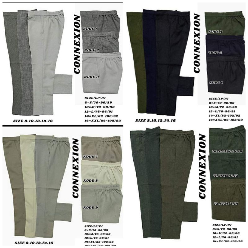 celana kerja connexion
