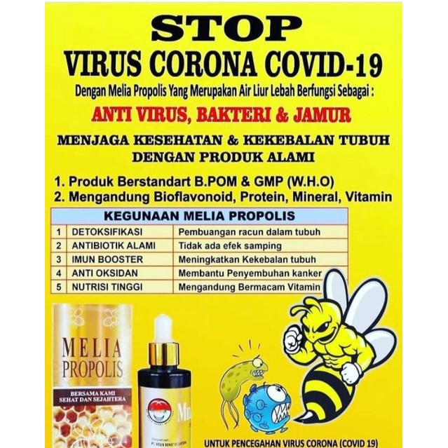 MELIA propolis asli