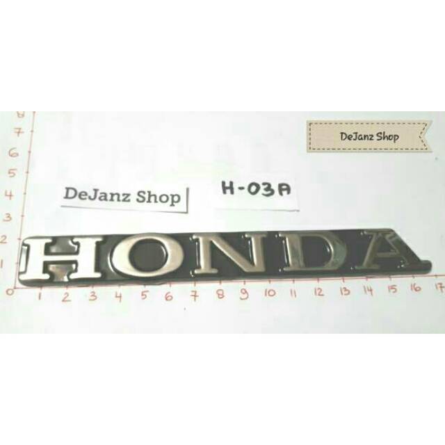 Emblem / Tulisan / Tempelan / stiker / Logo Mobil HONDA