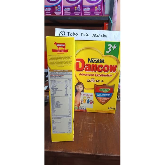 

SUSU DANCOW 3+ COKLAT 800GR