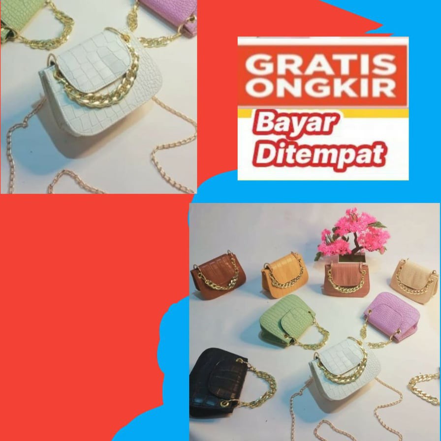 Tas Santai Wanita Slempang Tas Mutiara Tas Slingbag Wanita Tas Wanita Elegan Tas Santai Wanita