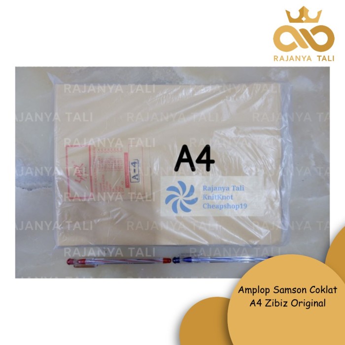 

Hadir Amplop Samson Coklat A4 Zibiz Original Terlaris