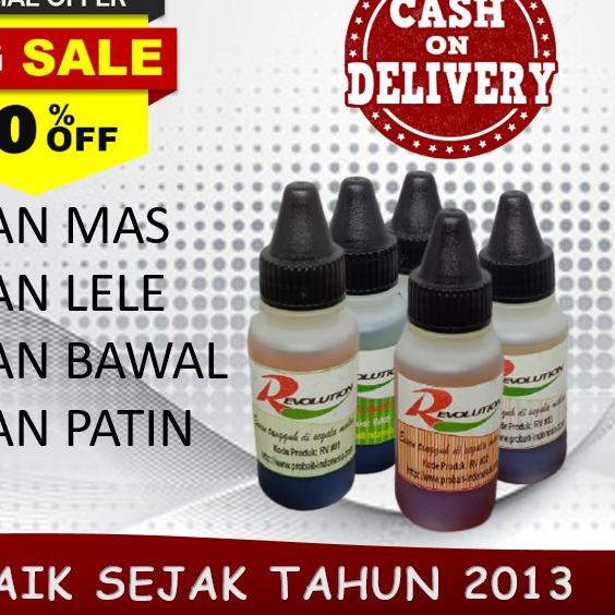 ♜ PROBAIT REVOLUTION - ESSEN GALATAMA IKAN MAS LELE PATIN BAWAL TERBAIK 30ml ♪