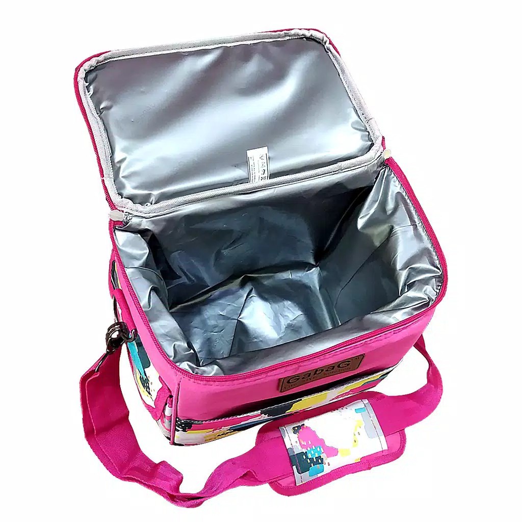 Gabag - Cooler Bag - Thermal Bag Sling Pink Camo  8997279102158