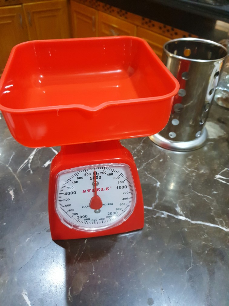 Garansi !! Timbangan Kue/dapur 5 Kilo Steele Analog Kitchen Scale 5kg