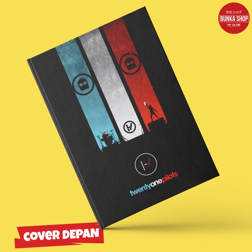 

Note Book Hardcover Musik Twenty One Pilots Ukuran A5 Buku Tulis Catatan Agenda Planner Jurnal Notebook Gift Couple