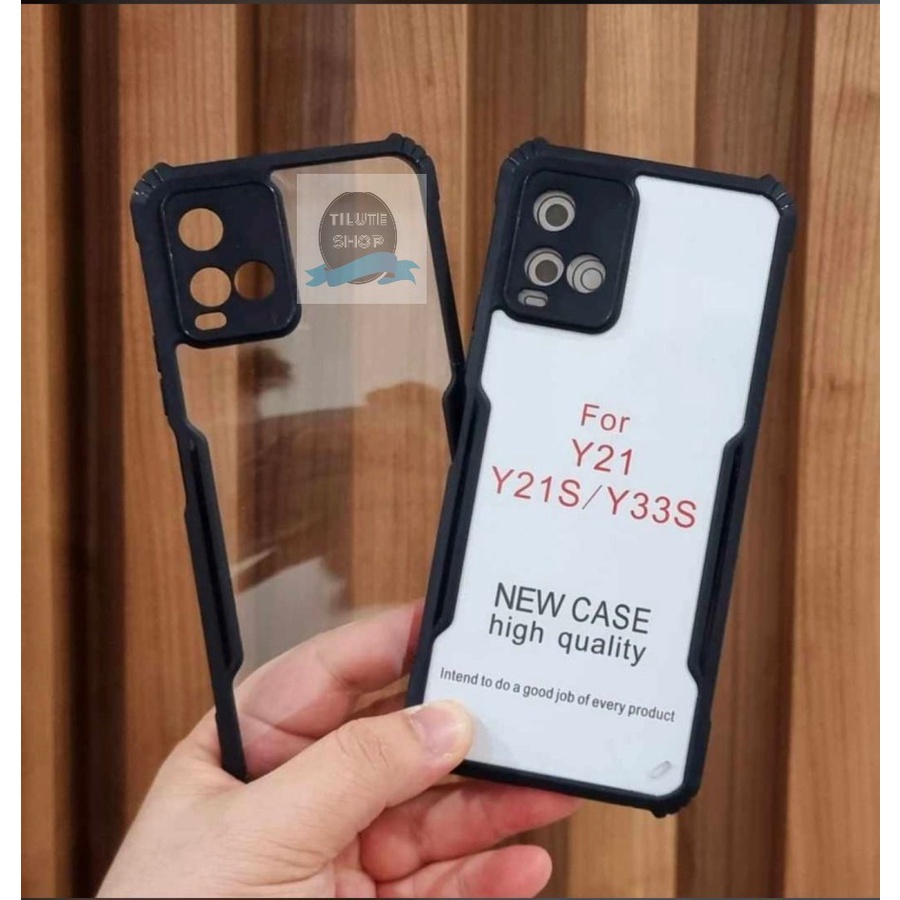 Case Vivo Y21 / Y21s ? Y33s Shockproof Transparan Super Karet Bumper VIVO 2021