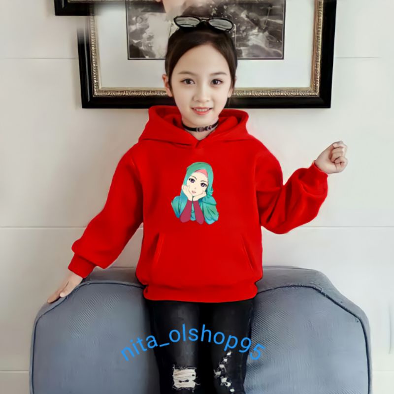 Hoodie anak hijaber Hoodie anak karakter