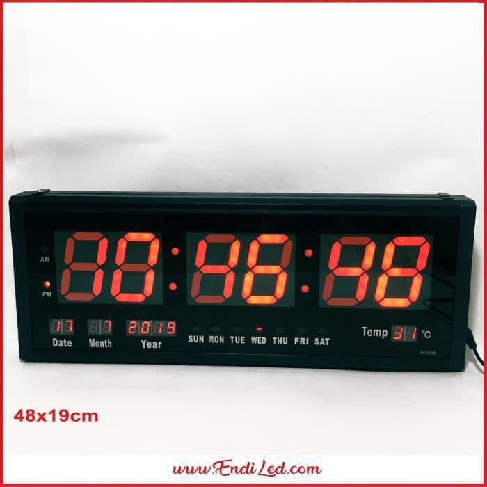 Jam dinding digital besar 4819cm
