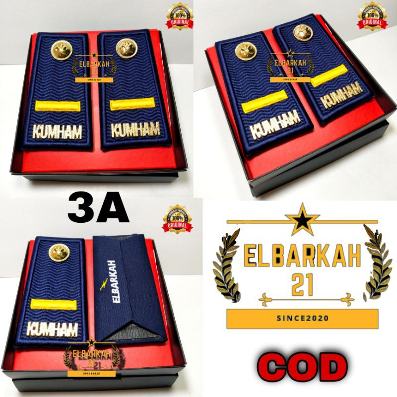 PANGKAT KUMHAM PDH 3A TERBARU WARNA ABU BORDIR MOTIF TIMBUL EXKLUSIVE pangkat kumham terbaru warna abu