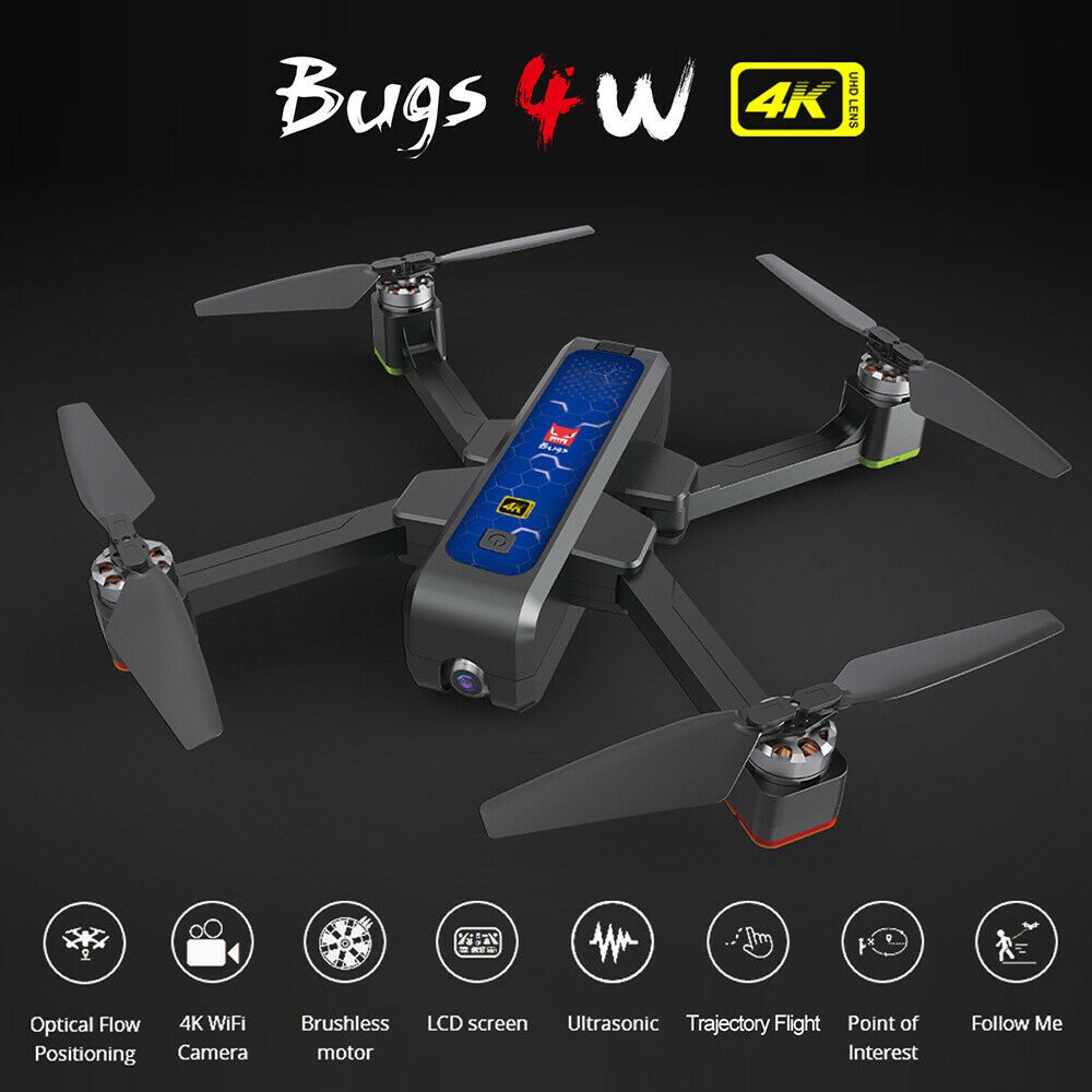 RC Drone MJX Bugs 4W B4W Brushless GPS Full HD 4K 5G WiFi FPV Shopee