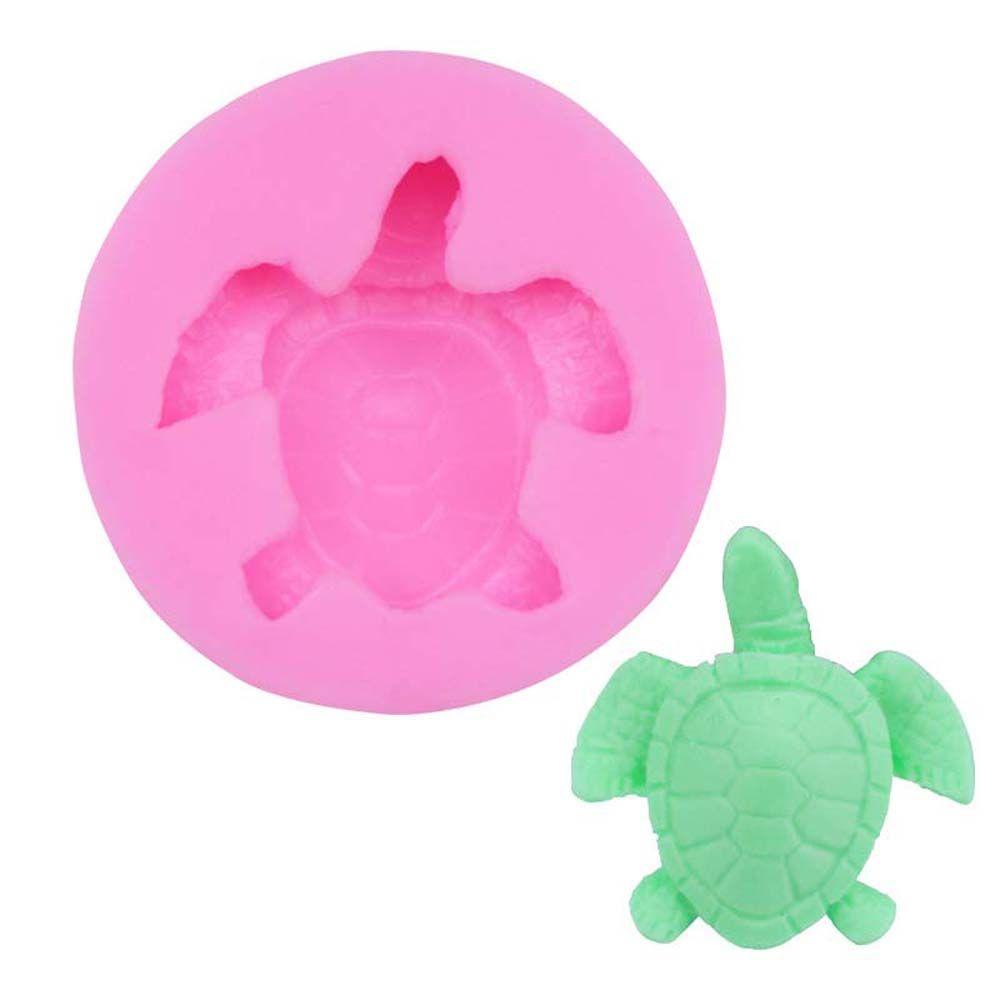 Lanfy Cetakan Fondant Kecil Handmade Bakeware Permen Sea Turtle Tortoise Membuat Coklat