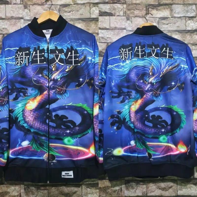 jaket Sukajan Naga