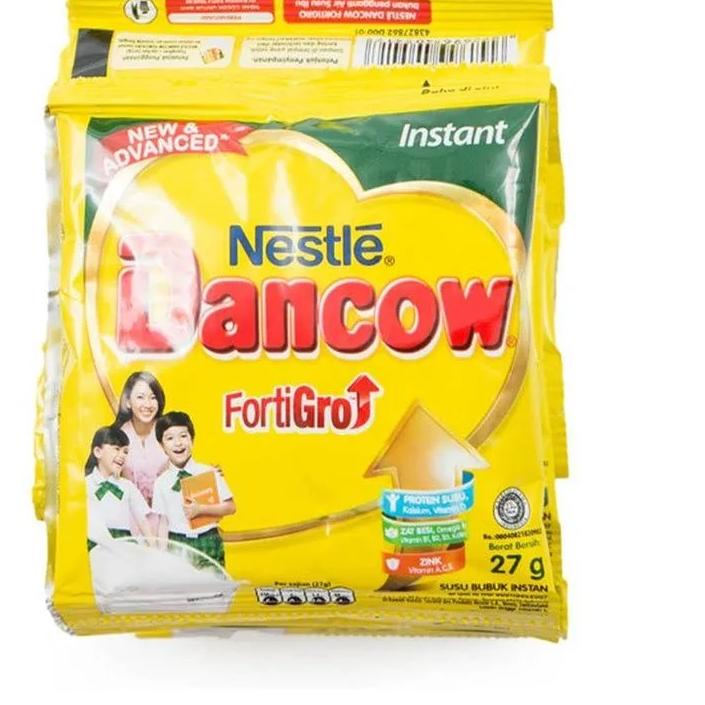 

EXCLUSIVE!☘️ MUMTAAZZTORE ☘️ NESTLE Dancow Instant FortiGro | Susu Bubuk Putih & Cokelat RENCENG|KD4