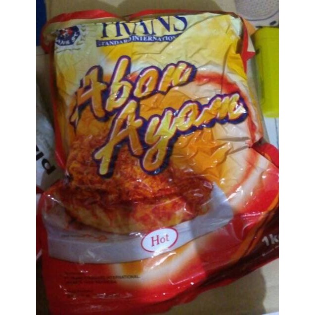 

ABON AYAM PEDAS MEREK TRANS 1Kg