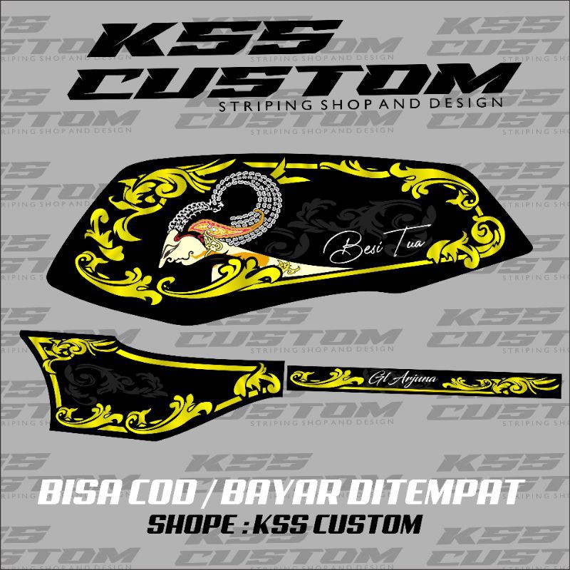 striping gl wayang terbaru - striping gl variasi keren - striping gl max gl pro