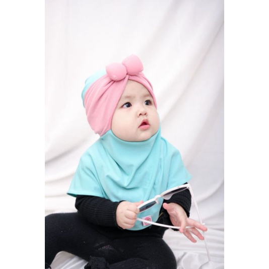 JILBAB ALANA ANAK ( ETALASE 1) hijab bayi kerudung newborn