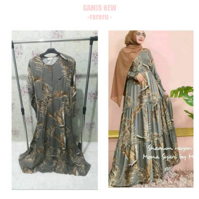 GAMIS PREMIUM MONA KATUN ORIGINAL MONA SYARI BY ME (KATUN RAYON PREMIUM)