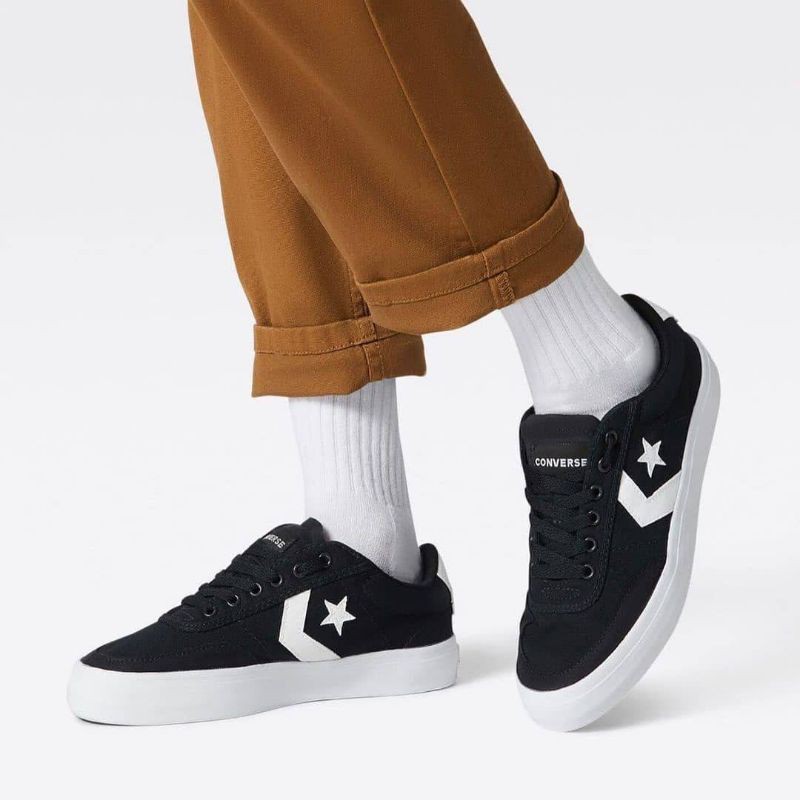 Converse Courtlandt OX "Black/White"