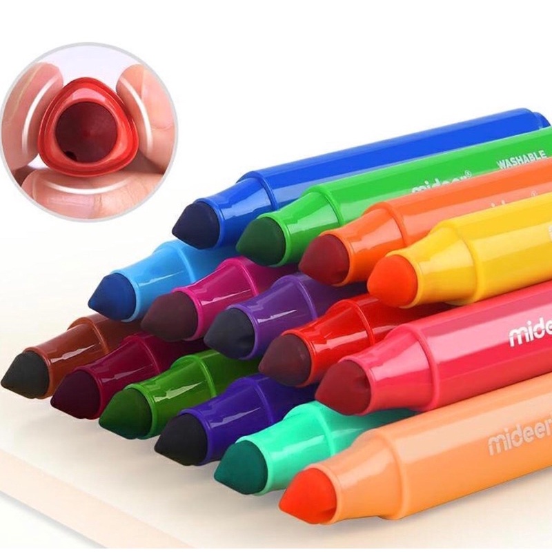 

mideer washable spidol 36pcs
