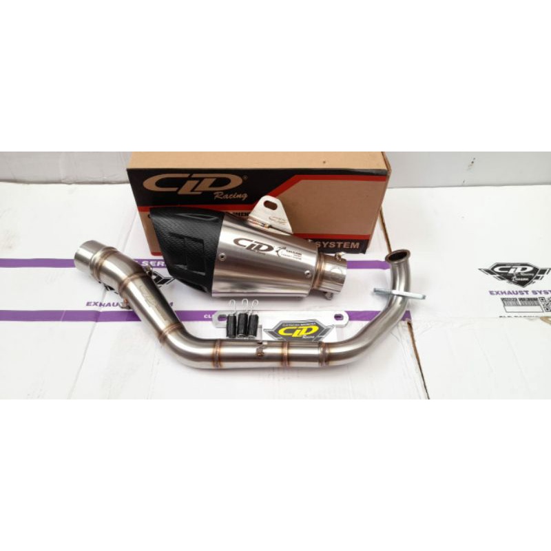 KNALPOT CLD HONDA BEAT KARBU BEAT FI BEAT ESP SCOOPY VARIO SHARK SERIES-1