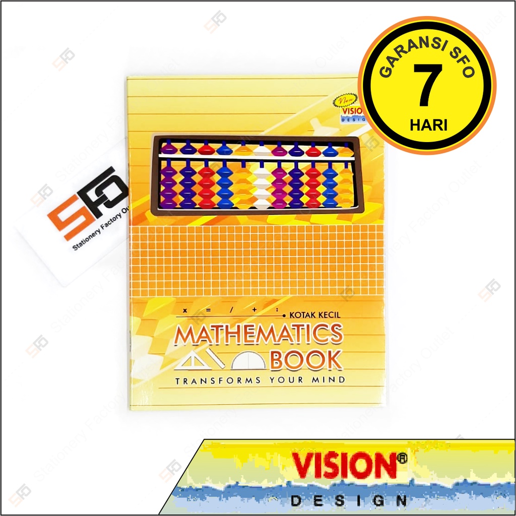 

Buku Kotak Kecil isi 38 Satuan Vision - SFO Semarang Official