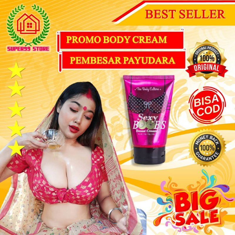 Sexy Boobs Cream Pembesar Susu Payudara Bpom Pengencang Payudara Terbaik Berkualitas COD / Cream Pembesar Payudara / Krim Pengencang Payudara