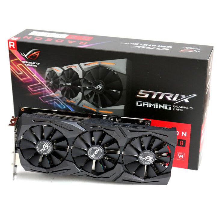 VGA ASUS RX 580 8 GB STRIX OC EDITION HIGH END