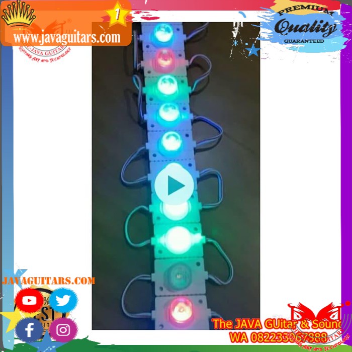 led modul RGB 12v 12 v 1mata 1 mata 1,5w 1,5 w 1,5 watt 1,5watt RGB