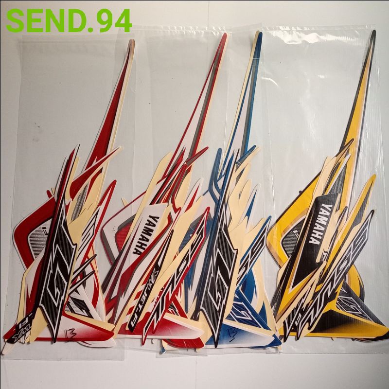 striping sticker Yamaha Mio soul GT street 2013
