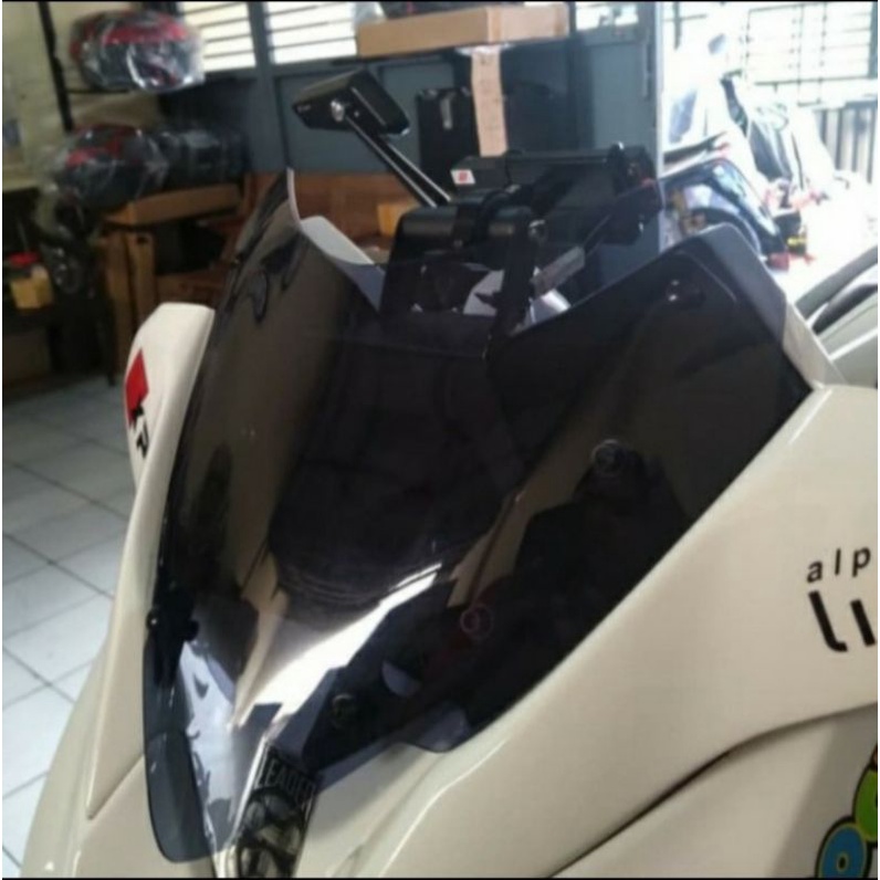 Visor Tameng Depan Yamaha Xmax Model Eropa Original Sectbill