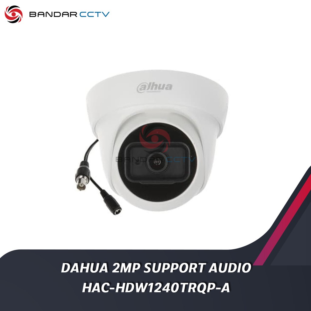 Kamera CCTV Dahua HAC HDW1240TRQP A 2MP Support Audio