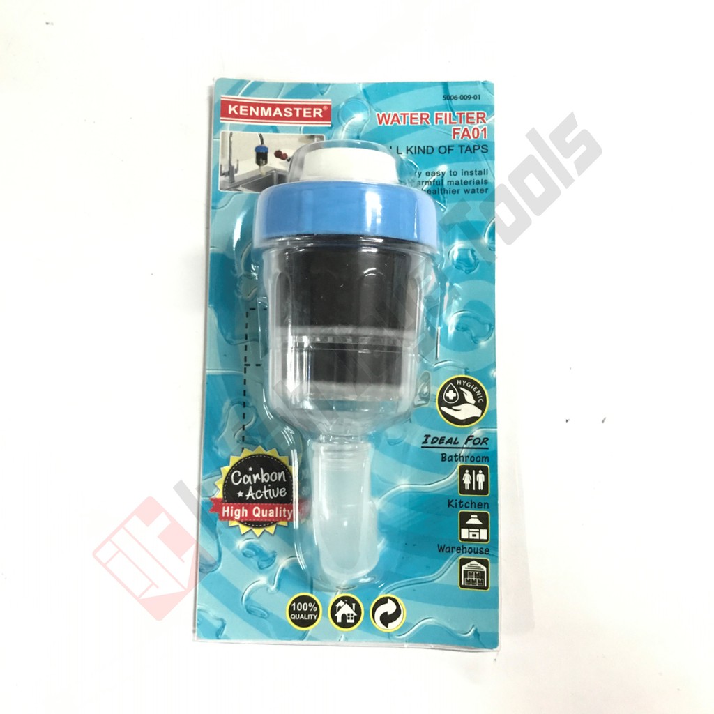 KENMASTER Filter Kran Air Water - Saringan Carbon Active