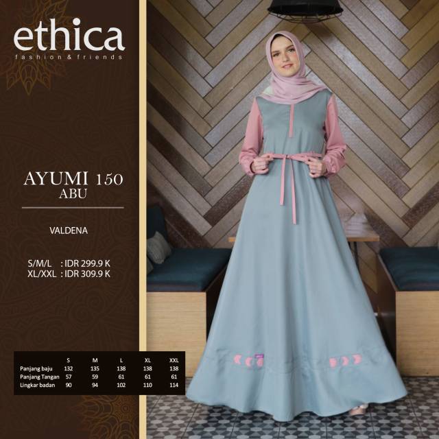 GAMIS AYUMI 150 BLUE ETHICA