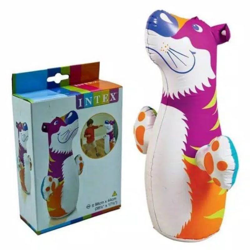 BALON TINJU ANAK-SAMSAK TINJU BERKARAKTER-INTEX-BALON SAMSAK