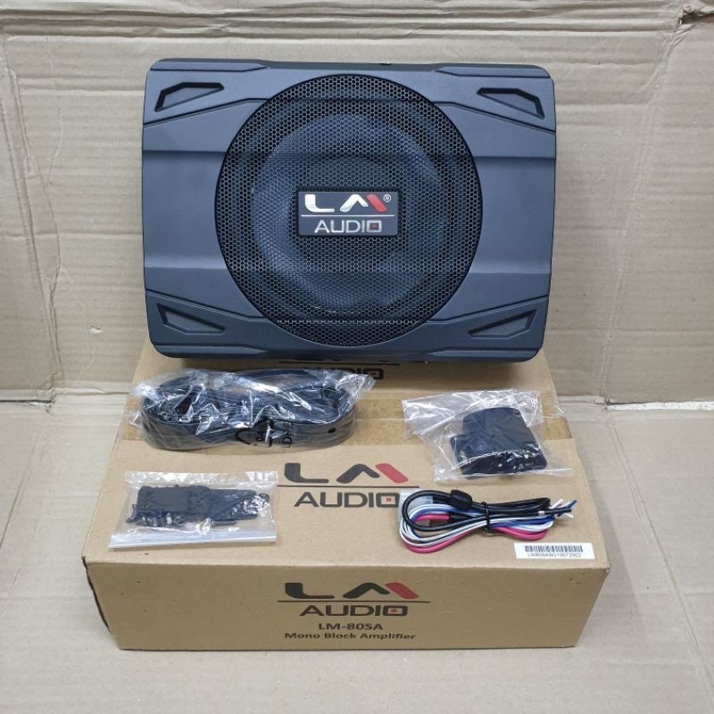 Subwoofer Kolong Aktif LM Audio LM 80S - 8 inch - Subwoofer mobil