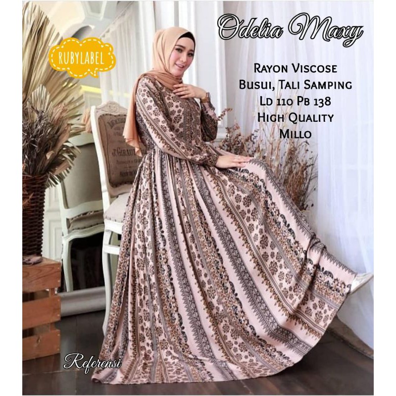 ODELIA MAXY HIJAB DRESS MAXY