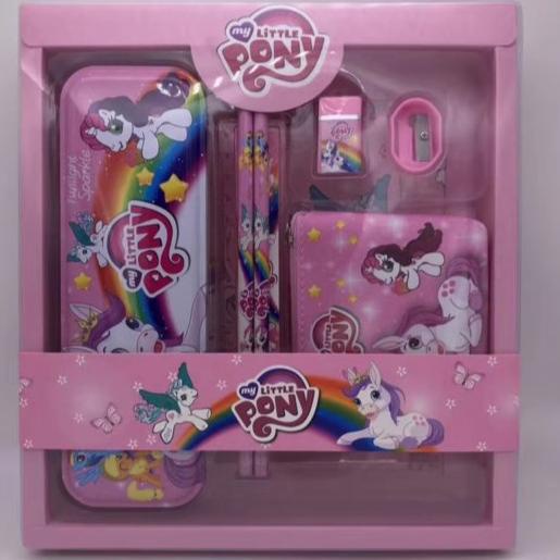 

[KODE RDGSC] STUDY SET STATIONERY SET ALAT TULIS SEKOLAH ATK KARAKTER UNICORN/SPIDERMAN/LITTLE PONY/FROZEN 8033A