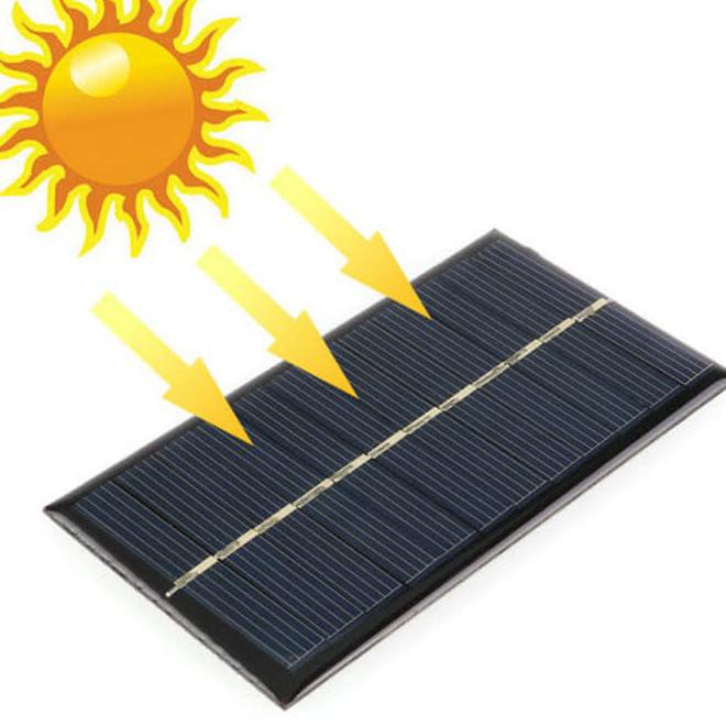 Solar Panel Portable Mini 6V 1W Modul Diy Cell Charger Cas 18650