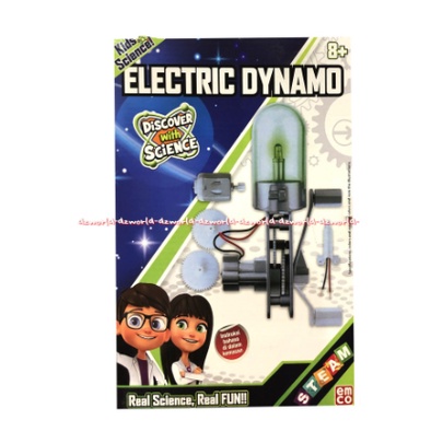 Emco Kids Science Electric Dynamo Kit Mainan Science Anak Membuat Dinamo Listrik Kabel Emko