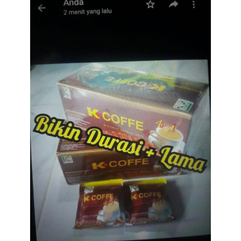 

kopi tahan lama