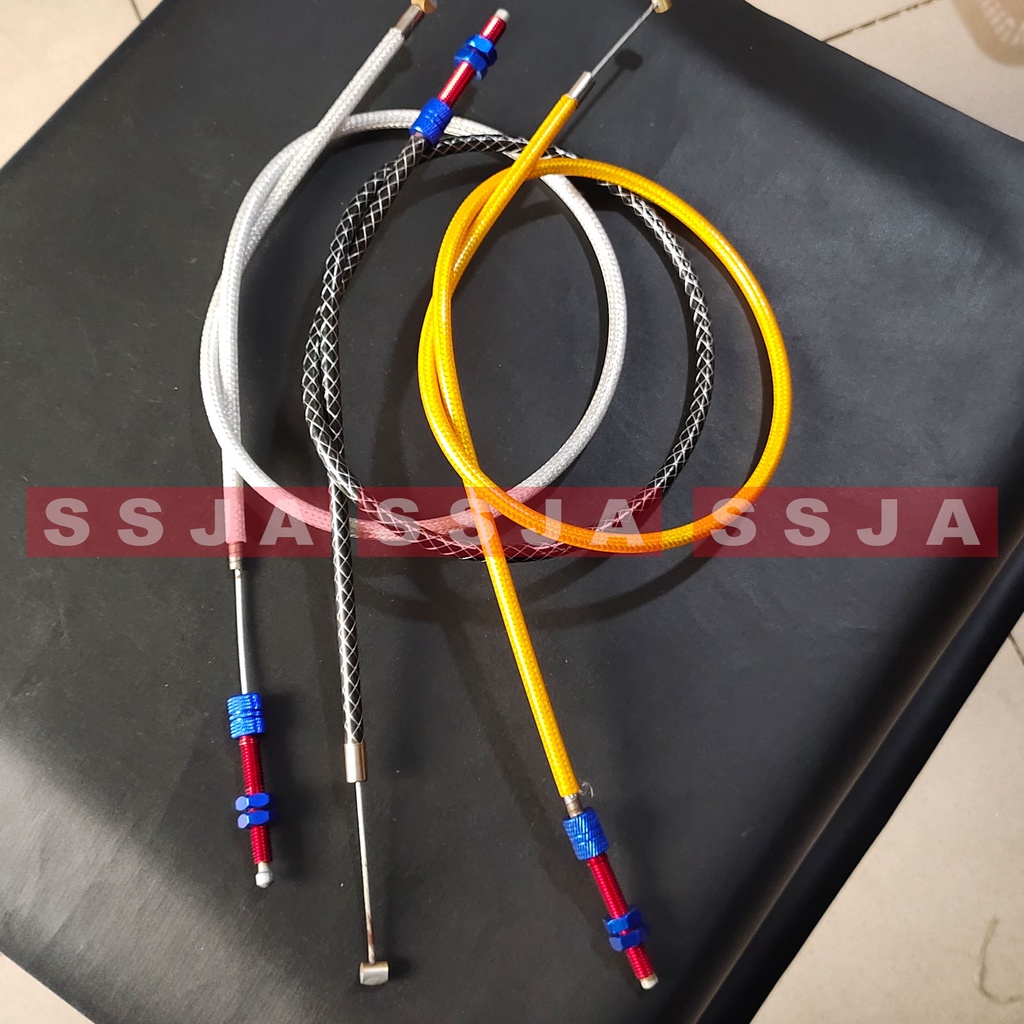 KABEL KOPLING/SELANG KOPLING VARIASI SERAT CARBON UKURAN 90CM