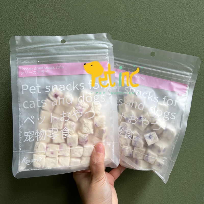 Kanmo freeze dried yogurt goat milk cube