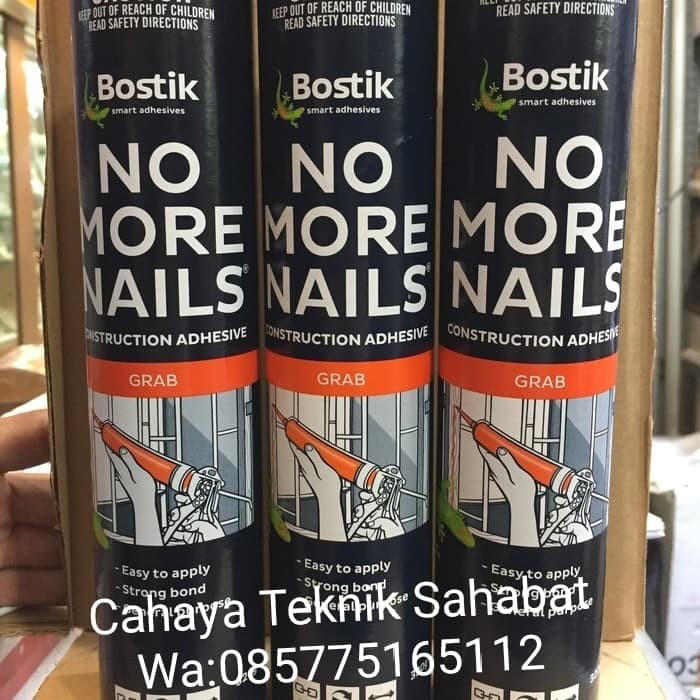 Bostik no more nails bostik lem kayu dan lem cermin