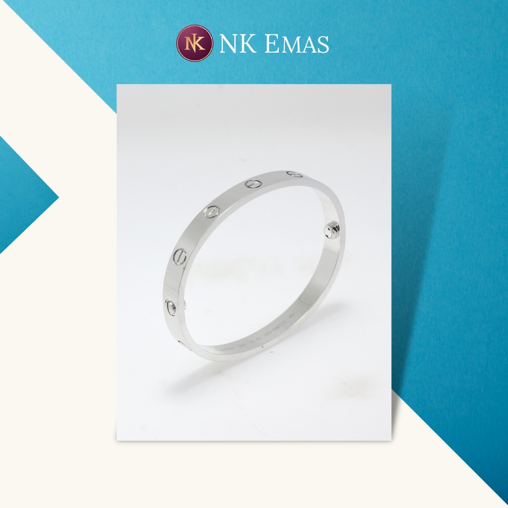 NK Emas Jewelry | Love Bangle | 18k