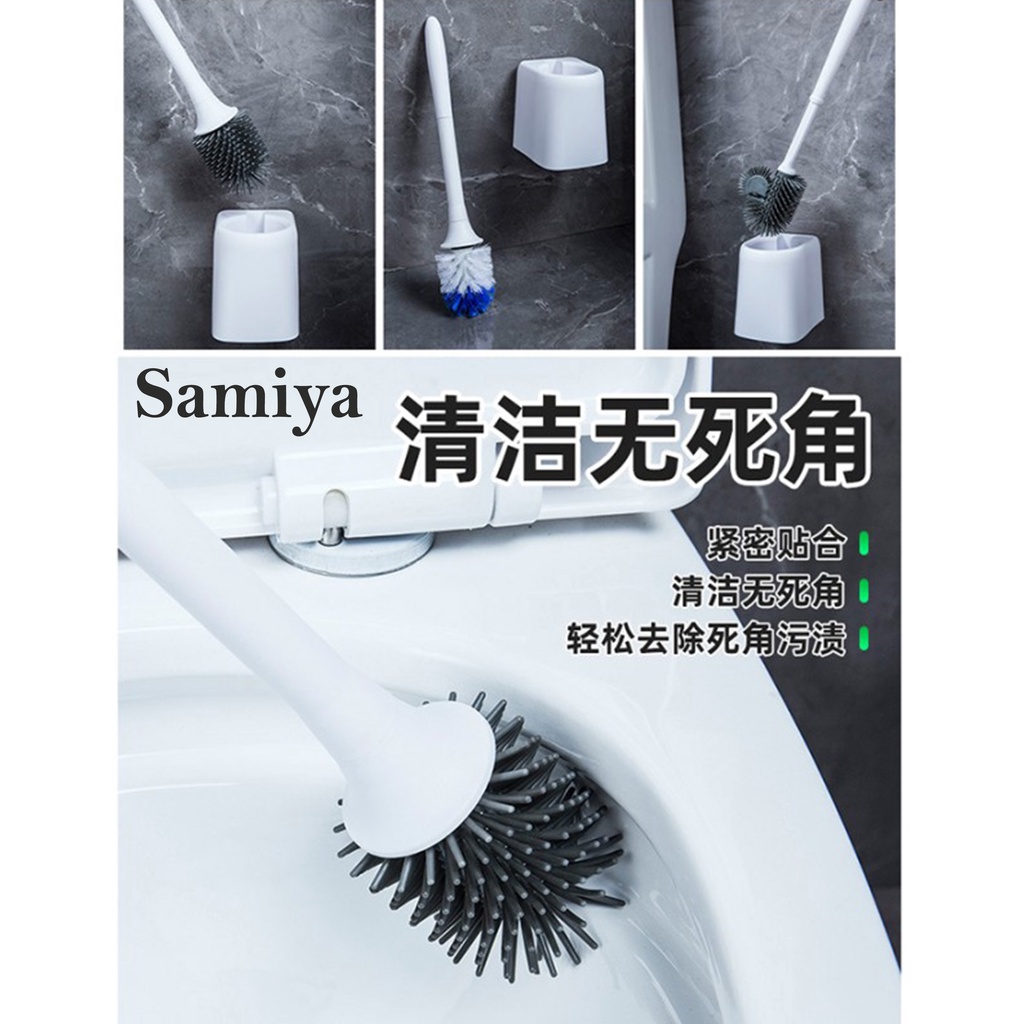 toilet brush wall mounted sikat kamar mandi / sikat toilet WC plastik / sikat lantai plastik