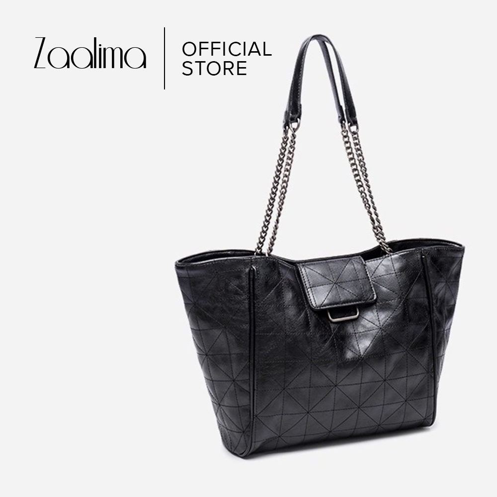 Tas Tote bag Wanita Import Magnet Lock Shoulder 2021 Terbaru - Adele Tote Bag
